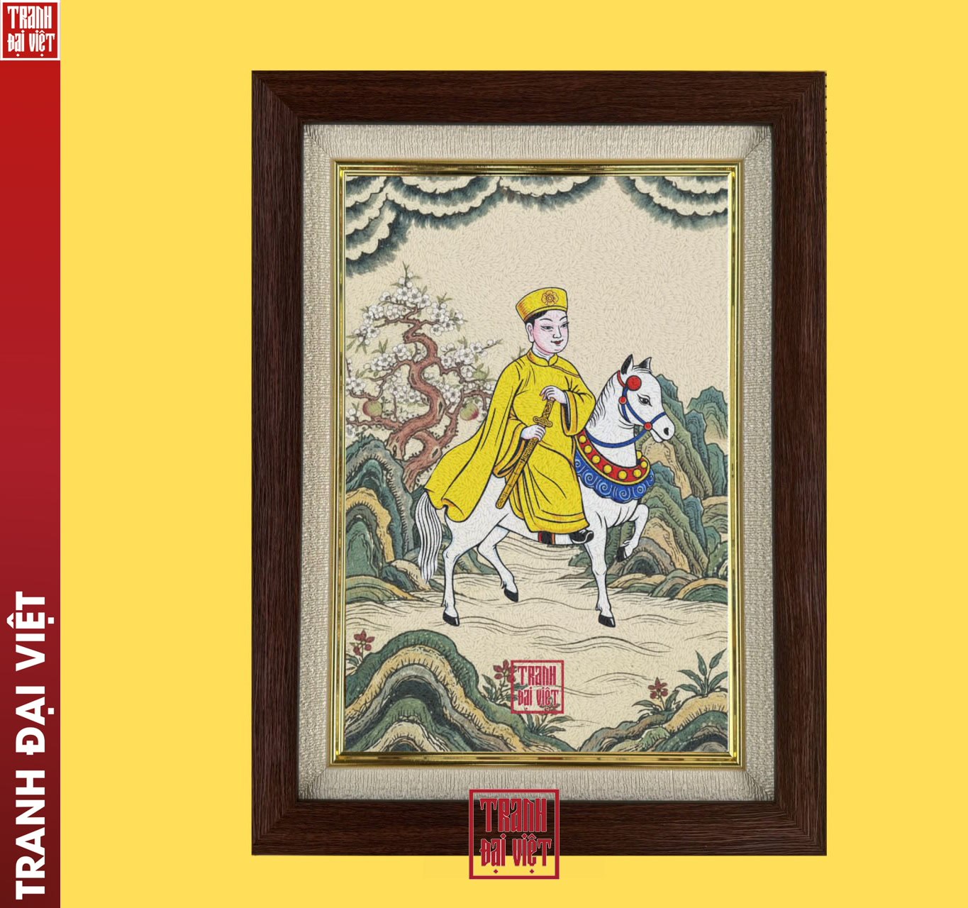 Tranh Quan Ho&agrave;ng Mười