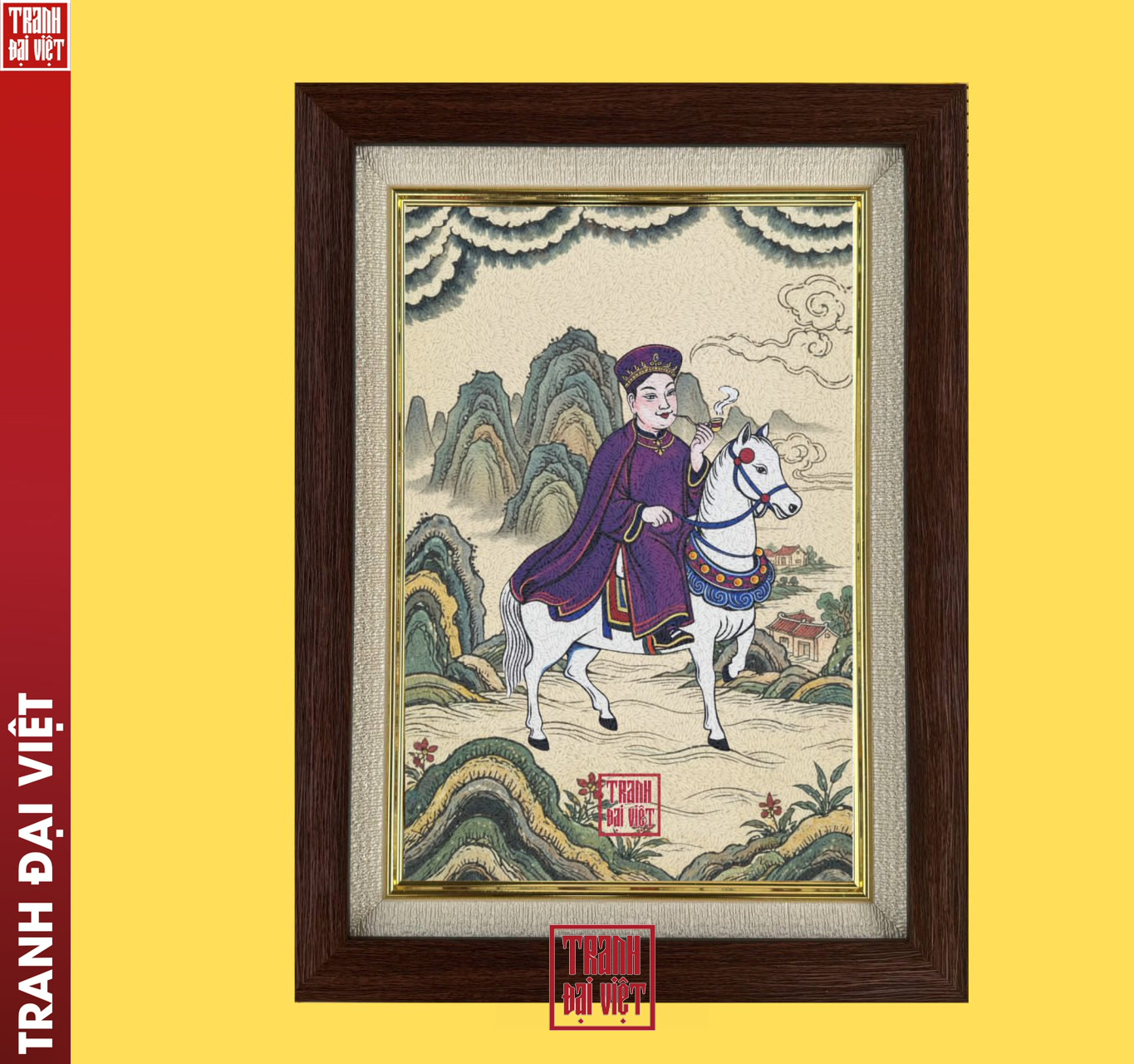 Tranh Quan Ho&agrave;ng Bảy