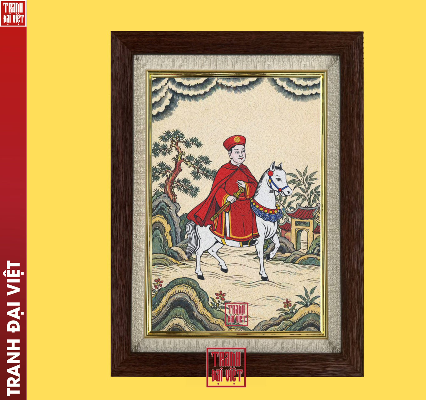 Tranh Quan Ho&agrave;ng Đệ Nhất