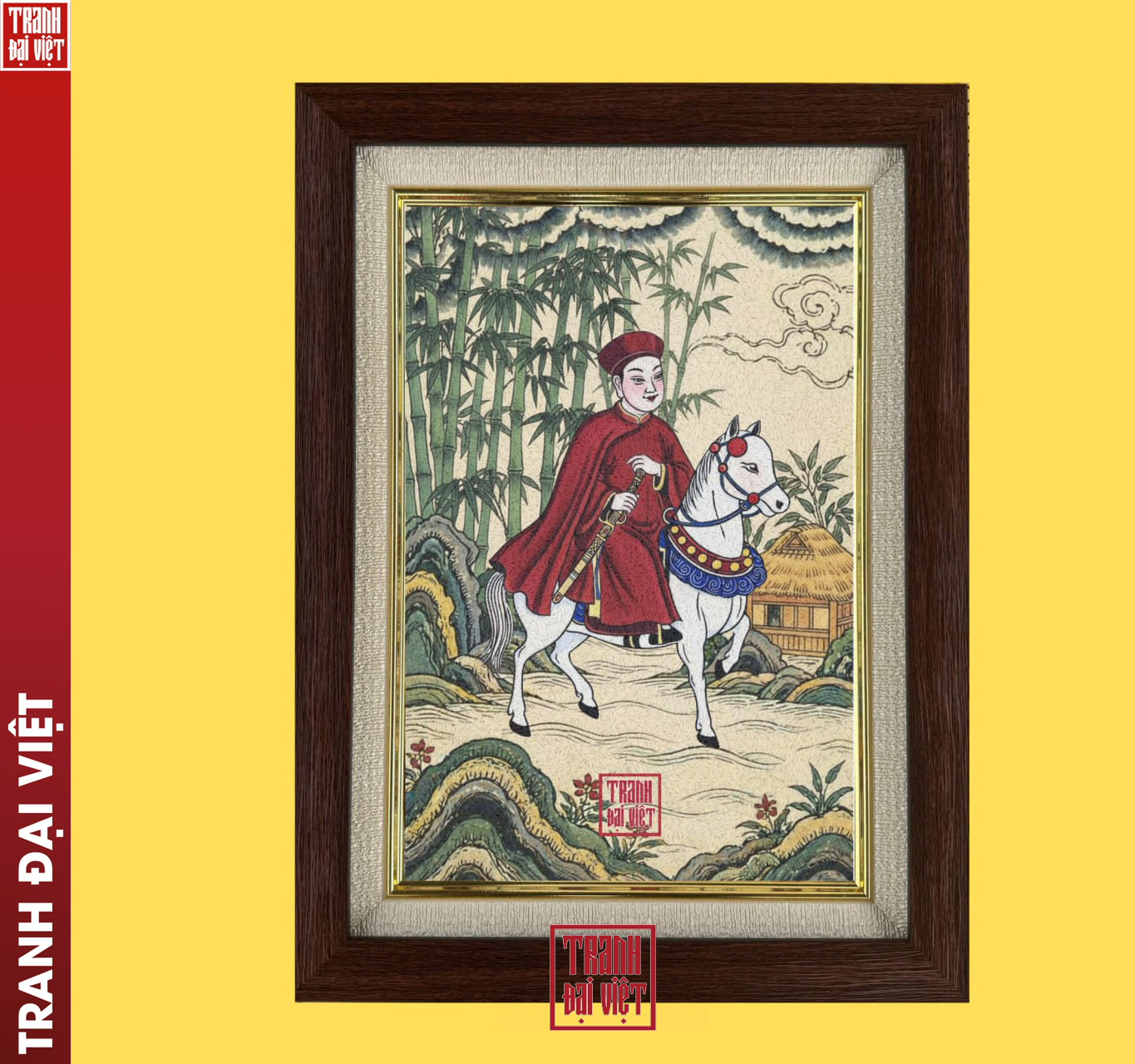 Tranh Quan Ho&agrave;ng S&aacute;u - Ho&agrave;ng Lục