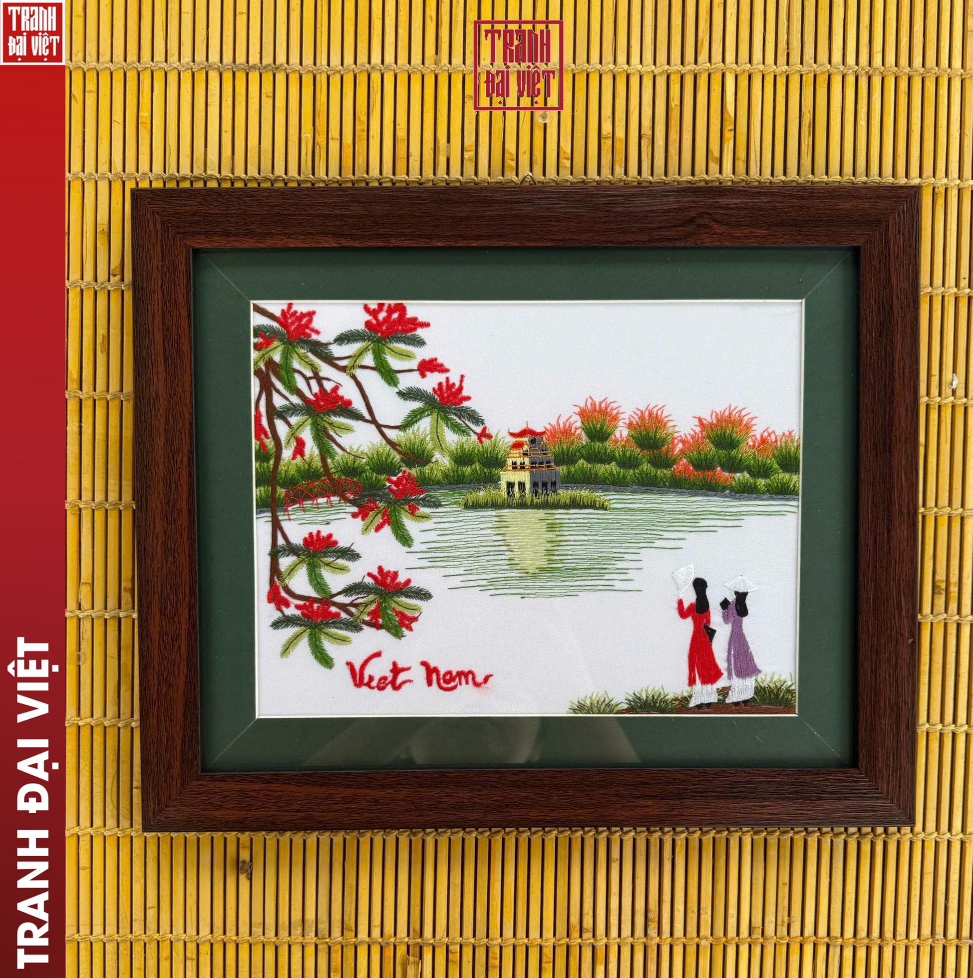 Ý Nghĩa bức tranh thêu Hồ Gươm