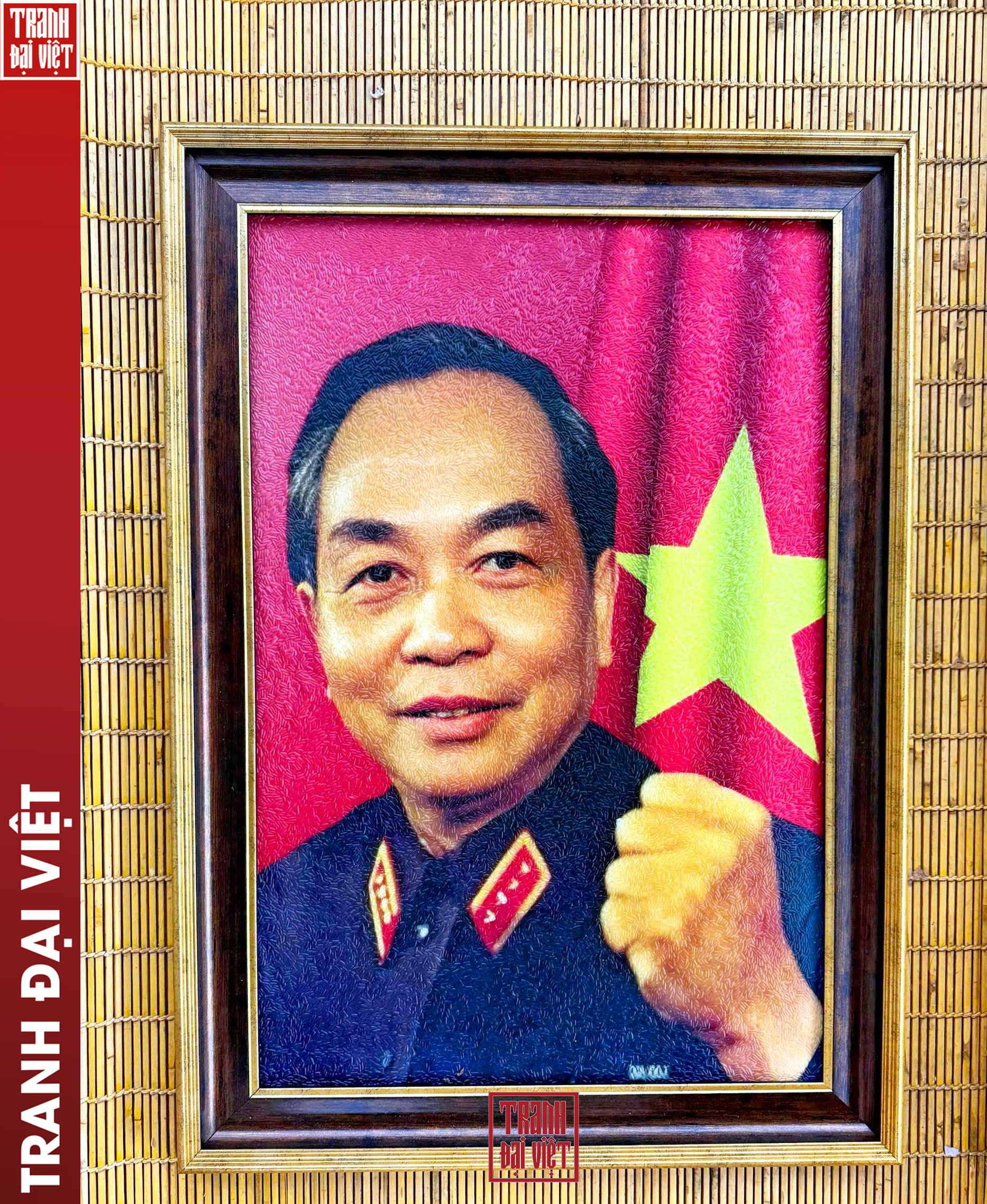 Ảnh 2 Tranh Đại Tướng Võ Nguyên Giáp - Tranh Đại Việt