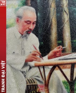 Tranh Bác Hồ Ngồi làm việc - Ảnh 6